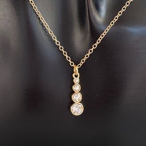 Swarovski Crystal Gold Plated Necklace